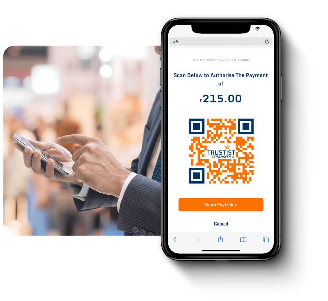 Event Organiser Card Payment Alternative 1 TrustistTransfer Event Manager
